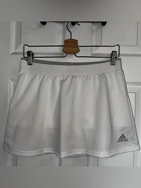 adidas White Women's Tennis Skirt